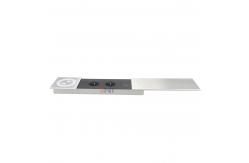 China Multimedia Table Sliding Power Socket With Usb Charging And Wireless Charger supplier