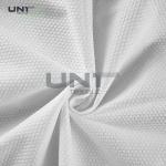 White Wet Wipes Spunlace Nonwoven Fabric Embossed 100CM Width for sale