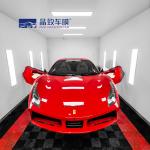 Anti Scratch Heatproof PPF Color Wrap , Glossy Metallic Vampire Red Vinyl Wrap for sale
