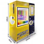 Smart Fully Automatic 7 Storage 100% Fruit Marshmallow Candy Dispenser Multi Flavor Chocolate Sugar Bean Candy Vending Machine for sale