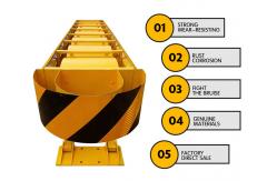 China Customized Q235 Q345 Crash Cushions for Cars Road and Highway Barrier supplier