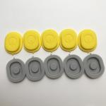 Electronic Silicone Buttons Oval Silicone Buttons for sale