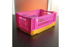 China Dairy Uesful Stackable Collapsible Storage Crates Loading 6kg supplier