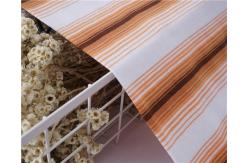 China Absorb Sweat Knit Striped Jacquard Fabric 180cm Width supplier