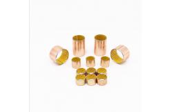 China Rolled Bronze Yellow POM Boundary Lubricating Bearings Flanged Sleeve supplier