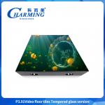 P3.91 LED Video Floor Tiles, Easy Maintenance LED Floor Tile Display Colorful Design LED Floor Tile Display for sale
