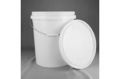 China Latex Paint Plastic Packaging Bucket 30L With Lid And Handle supplier