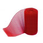 Anodic Oxide 1.2MM X8MM Aluminum wire Coil Mesh Curtains For Interior Partition for sale