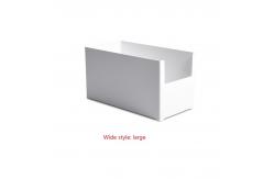 China Rectangle Multifunction Plastic Storage Organizer 28x14x15cm supplier