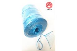 China 1g/m Blue PP Tomato Tying Twine Twisted Split Film Polypropylene Rope supplier
