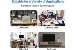 China Effortlessly Keep Your Office Tidy with Standing Desk Retractable Design No Drills supplier