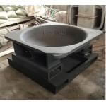 Aluminum Lead Ingot Sow Mold Dross Pan For Aluminum Industry Manufacturing for sale