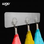 No Drilling Hole Needed Self Adhesive Door Hook Rack For Daily Objects Storage for sale