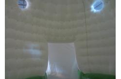China White inflatable dome tent bouncer / new design inflatable tent house for sale supplier