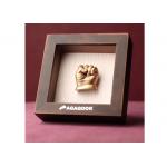 3D Baby Keepsake Box Customized DIY Baby Hand And Foot Prints for sale