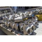 Section Shape Round 304 Stainless Pipe Fittings Demention 1/2 To 80