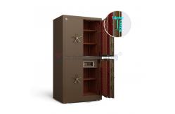 China Dual Alarm Heavy Vault Safe Box Door Biometric Fingerprint Lock Can Movable supplier