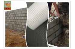 China Lightweight Plastic Construction Netting , PP Grout Stop Netting 10 Inches Wide supplier