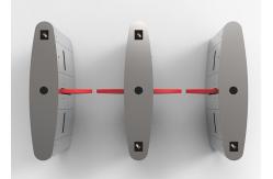 China Fingerprint Access Control Flap Barrier Gate Face Recogniton For Ticket Management System supplier