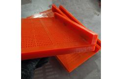 China Polyurethane Self Cleaning Dewatering Screen Mesh 30-40mm Thickness supplier