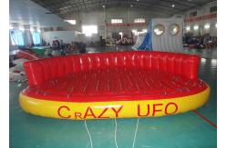 China Crazy 4 Riders Inflatable Water Sofa / Towable Ski Tube CE ROHS UL supplier