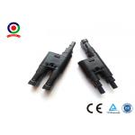 PPO Material  Branch Connector , 1000V DC 30A  Y Connector For Solar Panel for sale