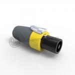 Audio Signal Loudspeaker Connector Female Plug 4 Pin Plastic Connector for sale