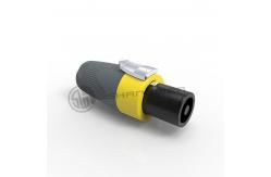China Audio Signal Loudspeaker Connector Female Plug 4 Pin Plastic Connector supplier