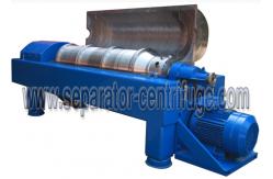 China Continuous Titanium Decanter Centrifuges / Sludge Dewatering Centrifuge supplier