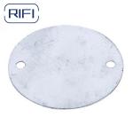 Galvanized Finish Round Metal Electrical Box Cover For BS4568 Junction Boxes for sale