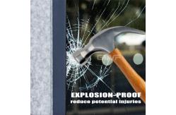 China 4Mil Clear Safety Bulletproof Safety & Security Film Tint for Building Window supplier