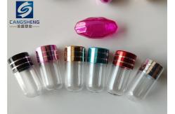 China Single 14mm Empty Capsule Shell Plastic PS Rhino Pills Bottle supplier
