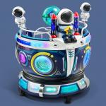 Kiddie Rides Electric Swing Machine Coin Operated Carousel Amusement for Little Ones