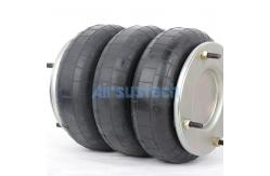 China Convoluted Air Spring Dunlop Springride SP1539 Triple Rubber Bellow Hight Quality supplier