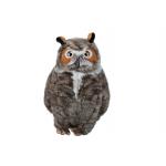 Eco Friendly Owl Stuffed Animal Customized Color For House Decoration for sale