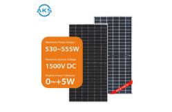 China 405W 410W 415w Solar Panels Half Cell 500w Monocrystalline Solar Panel supplier