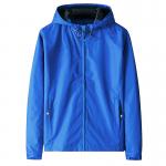 Unisex Rain Polyester Waterproof Sports Track Jacket For Training Running for sale