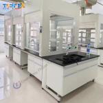 Customized Lab Island Bench Shelves Drawers And Doors For Optimal Functionality for sale