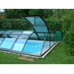 Custom Bent Glass , Tempered Bent Curved Glass For Pool Fencing for sale
