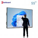 Qtenboard E-Learning 55 inch Touch Interactive Panel Touch Screen Smart Whiteboard For Meeting Education for sale