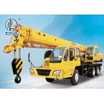 Yellow Telescopic Boom Truck Mounted Crane New Small Hydraulic Truck Crane Wheel 12 Ton Mobile Crane For Sale for sale