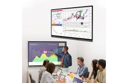 China Infrared Touch 110 Inch Smart Board 60hz For Classroom Presentation supplier