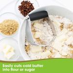 Stainless Steel Dough Blender With Heavy Duty Blades
