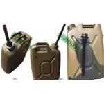Explosion proof recovery jerry can 30 Liter Jerry Can Fuel Tank for 4x4 Cars Heavy Duty reserve fuel tank for sale