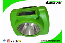 China Personal Safety 10000lux OLED Screen Led Miners Cap Lamp supplier