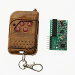 Gold Color 4 Channels 315Mhz Arduino Sensor Module RF Wireless Remote Control ​58*38*13mm for sale