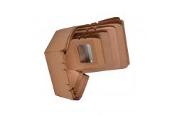 China Customized Eco-friendly Fast Food Grade Kraft Paper Takeaway Container supplier