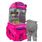 Guangzhou factory children coin operate tank doll games mini crane claw machines for sale