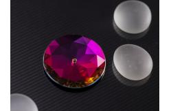 China 32mm Scratch Resistant Sapphire Crystal Round Rectangular Step Shape supplier