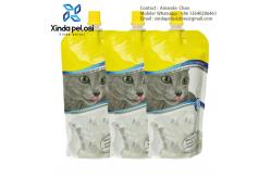 China Customized Logo Stand Up Wet Pet Food Retort Pouch With Spout Packaging supplier